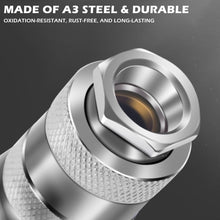 Load image into Gallery viewer, European Style 3-in-1 Self-Locking Quick Connector For Pneumatic Tools &amp; Air Lines G1/4 G1/2 G3/8 Thread Durable Industrial &amp; DIY Accessory
