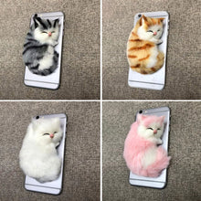 Load image into Gallery viewer, Simulation Cat Model Plush Toy Plush Cats Children Cognition Realistic Furry Imitation Animal Doll Home Decor Figurine Kids Gift
