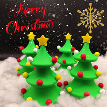 Load image into Gallery viewer, 3D Printed Rotating Christmas Tree Dancing Colorful Spinning Tree Fun Stress Relief Toy Holiday Home Desk Decor Figurine Christmas Gift Idea
