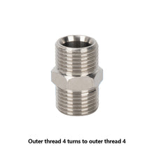 Load image into Gallery viewer, Stainless M22 1/4" Quick Connector &amp; Plug With Male Female Fitting Thread High Pressure Washer Accessories
