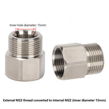Load image into Gallery viewer, Stainless M22 1/4" Quick Connector &amp; Plug With Male Female Fitting Thread High Pressure Washer Accessories
