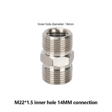 Load image into Gallery viewer, Stainless M22 1/4" Quick Connector &amp; Plug With Male Female Fitting Thread High Pressure Washer Accessories
