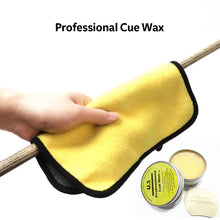 Load image into Gallery viewer, 1Box 50G Professional Billiard Cue Polish Wax Snooker Pool 9-Ball Cues Anti-Cracking Shine Clean Maintenance Products Billiards Accessories
