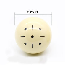 Load image into Gallery viewer, 1PC Billiards 5-Black-Dot Training Cue Ball Improves Aiming Accuracy and Shot Consistency Snooker Practice Equipment
