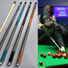Load image into Gallery viewer, 1PC 148CM/13MM 1/2 Joint Maple Wood Pool Cue Professional Black 8-Ball 9-Ball Cue Billiard Equipment
