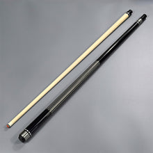 Load image into Gallery viewer, 1PC 148CM/13MM 1/2 Joint Maple Wood Pool Cue Professional Black 8-Ball 9-Ball Cue Billiard Equipment
