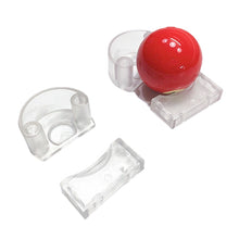 Load image into Gallery viewer, 1Set Snooker Cue Ball Locator Semi-Transparency Plastic English and American Pool Positioning Tool Billiards Training Aid Equipment
