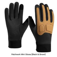 Load image into Gallery viewer, 1Pair Winter Riding Thermal Gloves Windproof Waterproof Touchscreen Stitched Gloves for Outdoor Sports Motorcycles

