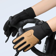 Load image into Gallery viewer, 1Pair Winter Riding Thermal Gloves Windproof Waterproof Touchscreen Stitched Gloves for Outdoor Sports Motorcycles
