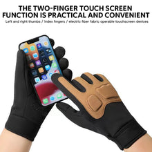 Load image into Gallery viewer, 1Pair Winter Riding Thermal Gloves Windproof Waterproof Touchscreen Stitched Gloves for Outdoor Sports Motorcycles
