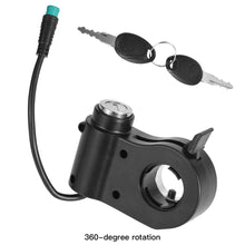 Load image into Gallery viewer, Electric Scooter Ignition Lock Throttle Accelerator Parts Scooter Start-up Accessories with Keys for KUGOO Kukirin G2 Pro/G2 Max
