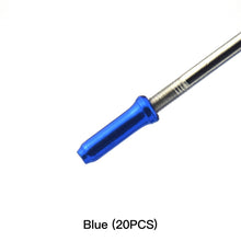 Load image into Gallery viewer, 20PCS Bicycle Gear Brake Cable End Caps Solid Color Aluminum Alloy Ferrules to Prevent Cable Fraying Bicycle Accessories
