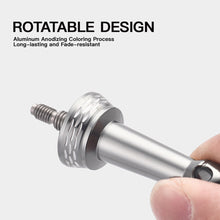 Load image into Gallery viewer, Spinning Reel Balancing Rod Screw-in Type Rod with Adjustment Spacers Fishing Reel Stabilizer Accessory
