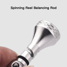 Load image into Gallery viewer, Spinning Reel Balancing Rod Screw-in Type Rod with Adjustment Spacers Fishing Reel Stabilizer Accessory
