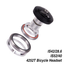 Load image into Gallery viewer, Mountain Bike Headset Sealed Dual Bearing Headset for Tapered and Straight Forks Bicycle Replacement Parts
