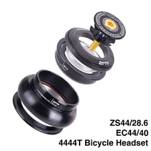Load image into Gallery viewer, Mountain Bike Headset Sealed Dual Bearing Headset for Tapered and Straight Forks Bicycle Replacement Parts
