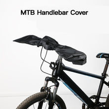 Load image into Gallery viewer, Mountain Bike Handlebar Cover PU Material Waterproof Dustproof Wear-Resistant Cover Self-Adhesive Fabric Fixed Bicycle Accessories
