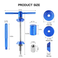 Load image into Gallery viewer, Professional Bicycle Headset And Bottom Bracket Press Tool Double Bearing Design Press-Fit Installation And Maintenance Tool Kit Cycling Accessories
