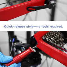 Load image into Gallery viewer, 1PC Bicycle Aluminum Alloy Rear Derailleur Protector For Quick Release Wheel Set Anti-Collision Derailleur Protection Frame Bicycle Supplies
