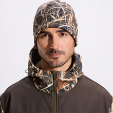 Load image into Gallery viewer, Autumn Winter Thickened Fleece Cold Hat Dry Leaf Grass Pattern Windproof Coldproof Concealment Hat For Outdoor Cycling Hiking Trekking
