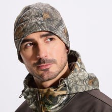 Load image into Gallery viewer, Autumn Winter Thickened Fleece Cold Hat Dry Leaf Grass Pattern Windproof Coldproof Concealment Hat For Outdoor Cycling Hiking Trekking
