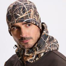 Load image into Gallery viewer, Autumn Winter Thickened Fleece Cold Hat Dry Leaf Grass Pattern Windproof Coldproof Concealment Hat For Outdoor Cycling Hiking Trekking
