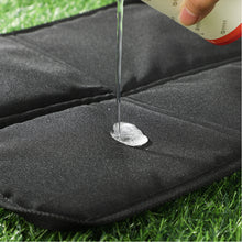 Load image into Gallery viewer, Portable Foldable Seat Cushion With Hook Oxford Cloth Moisture-Proof Dirt-Proof Picnic Lawn Leisure Mat Outdoor Camping Equipment
