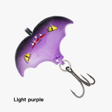 Load image into Gallery viewer, 1PC 4CM/10G Bat Shape Imitation Lure Fish Bait VIB Jigging Metal Spoon Sinking Bait With Treble Hook For Mandarin Fish Bass
