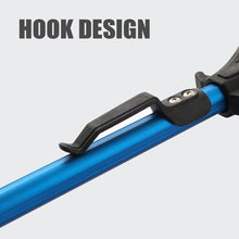 Load image into Gallery viewer, Foldable Lure Landing Net Length Adjustable Quick Release Triangle Aluminum Alloy Fish Scoop Net Fishing Supplies
