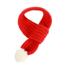 Load image into Gallery viewer, Winter Warm Knitted Pet Scarf Christmas Dog Scarf Collar New Year Pet Scarf for Small Medium Dog Teddy Chihuahua Dog Accessories
