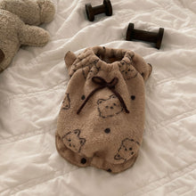 Load image into Gallery viewer, Autumn and Winter Dog Pajamas Sweater Hoodie Dog Cat Pet Love Warm Clothes Designer Dog Clothes for Small Medium Dogs
