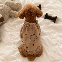 Load image into Gallery viewer, Autumn and Winter Dog Pajamas Sweater Hoodie Dog Cat Pet Love Warm Clothes Designer Dog Clothes for Small Medium Dogs
