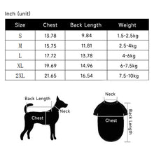 Load image into Gallery viewer, Autumn and Winter Dog Lace Sweater Hoodie Dog Cat Pet Love Warm Clothes Designer Dog Clothes for Small Medium Dogs

