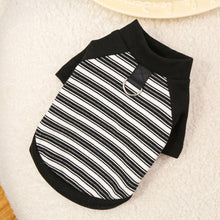 Load image into Gallery viewer, 4-42.5kg Striped Pet Clothes arge Dog Winter Clothes Velvet Big Dog Coat Puppy Clothing Pet Vest For Small Medium Large Dogs
