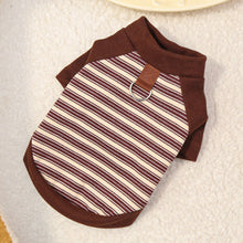 Load image into Gallery viewer, 4-42.5kg Striped Pet Clothes arge Dog Winter Clothes Velvet Big Dog Coat Puppy Clothing Pet Vest For Small Medium Large Dogs
