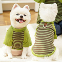 Load image into Gallery viewer, 4-42.5kg Striped Pet Clothes arge Dog Winter Clothes Velvet Big Dog Coat Puppy Clothing Pet Vest For Small Medium Large Dogs
