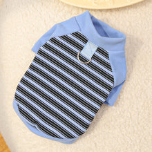 Load image into Gallery viewer, 4-42.5kg Striped Pet Clothes arge Dog Winter Clothes Velvet Big Dog Coat Puppy Clothing Pet Vest For Small Medium Large Dogs
