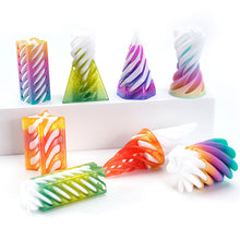 Load image into Gallery viewer, 3D Printed Stress Relieving Toys Spiral Model Toy Impossible Pyramid Passthrough Thread Sculpture Screw Toys Gift
