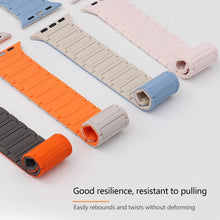 Load image into Gallery viewer, Magnetic Silicone Watch Strap for Apple Watch Bands 38mm 40mm 42mm 44mm 46mm 49mm Bracelet iWatch Series 11 10 9 SE 3 2 1 Ultra 3 2
