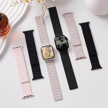 Load image into Gallery viewer, Magnetic Silicone Watch Strap for Apple Watch Bands 38mm 40mm 42mm 44mm 46mm 49mm Bracelet iWatch Series 11 10 9 SE 3 2 1 Ultra 3 2
