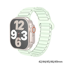 Load image into Gallery viewer, Magnetic Silicone Watch Strap for Apple Watch Bands 38mm 40mm 42mm 44mm 46mm 49mm Bracelet iWatch Series 11 10 9 SE 3 2 1 Ultra 3 2

