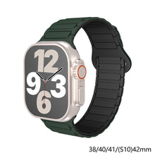 Load image into Gallery viewer, Magnetic Silicone Watch Strap for Apple Watch Bands 38mm 40mm 42mm 44mm 46mm 49mm Bracelet iWatch Series 11 10 9 SE 3 2 1 Ultra 3 2
