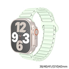 Load image into Gallery viewer, Magnetic Silicone Watch Strap for Apple Watch Bands 38mm 40mm 42mm 44mm 46mm 49mm Bracelet iWatch Series 11 10 9 SE 3 2 1 Ultra 3 2
