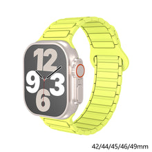 Load image into Gallery viewer, Magnetic Silicone Watch Strap for Apple Watch Bands 38mm 40mm 42mm 44mm 46mm 49mm Bracelet iWatch Series 11 10 9 SE 3 2 1 Ultra 3 2
