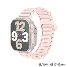 Load image into Gallery viewer, Magnetic Silicone Watch Strap for Apple Watch Bands 38mm 40mm 42mm 44mm 46mm 49mm Bracelet iWatch Series 11 10 9 SE 3 2 1 Ultra 3 2
