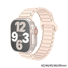 Load image into Gallery viewer, Magnetic Silicone Watch Strap for Apple Watch Bands 38mm 40mm 42mm 44mm 46mm 49mm Bracelet iWatch Series 11 10 9 SE 3 2 1 Ultra 3 2

