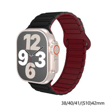Load image into Gallery viewer, Magnetic Silicone Watch Strap for Apple Watch Bands 38mm 40mm 42mm 44mm 46mm 49mm Bracelet iWatch Series 11 10 9 SE 3 2 1 Ultra 3 2
