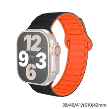 Load image into Gallery viewer, Magnetic Silicone Watch Strap for Apple Watch Bands 38mm 40mm 42mm 44mm 46mm 49mm Bracelet iWatch Series 11 10 9 SE 3 2 1 Ultra 3 2
