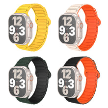 Load image into Gallery viewer, Magnetic Silicone Watch Strap for Apple Watch Bands 38mm 40mm 42mm 44mm 46mm 49mm Bracelet iWatch Series 11 10 9 SE 3 2 1 Ultra 3 2
