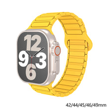 Load image into Gallery viewer, Magnetic Silicone Watch Strap for Apple Watch Bands 38mm 40mm 42mm 44mm 46mm 49mm Bracelet iWatch Series 11 10 9 SE 3 2 1 Ultra 3 2
